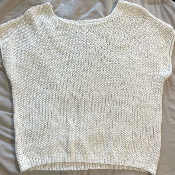 moon & madison Sweaters - moon & madison Cream Crew Neck Sweater